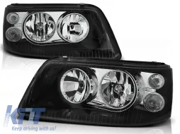 image-5-SCHWARZE Scheinwerfer geeignet für VW T5 04.03-08.09