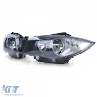 Schwarze Scheinwerfer H7 H7 Paar geeignet für BMW E81 E82 E87 E88 ab 04-image-6190389