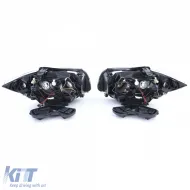 Schwarze Scheinwerfer H7 H7 Paar geeignet für BMW E81 E82 E87 E88 ab 04-image-6190392