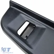 Schwarze Seitenschweller geeignet für Ford Ranger T6 T7 T8 12-23-image-6204317