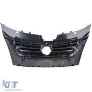 Schwarzer Kühlergrill mit Chromleisten, geeignet für VW Passat CC 2008-2012-image-6204937