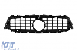 image-41-Schwarzer Lack GT-Typ Kühlergrill geeignet für Mercedes CLA C118 LCI nach 2024