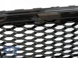 Schwarzer Lack RS-Typ Kühlergrill geeignet für Audi A4 B8 Limousine, Kombi 2008-2011-image-6145473