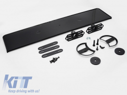 Schwarzer Lack RS-Typ Kühlergrill geeignet für Audi A6 C7 Limousine, Kombi 2014-2018 für Standard- und S-Line-Stoßstange-image-6236842