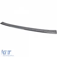 Schwarzer Stoßstangenschutz aus Edelstahl geeignet für BMW X1 U11 ab 2022-image-6193197