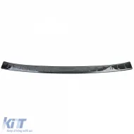 Schwarzer Stoßstangenschutz aus Edelstahl geeignet für BMW X1 U11 ab 2022-image-6193198