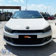image-57-Scirocco Mk3 Batman Mirror Cover Piano Black / 2008-2017