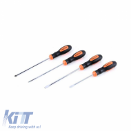 Screwdrivers Tactix 205435 Set 4 Pcs