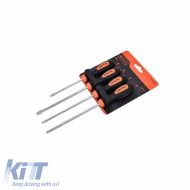 Screwdrivers Tactix 205435 Set 4 Pcs