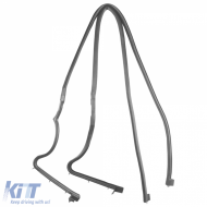 Seals roof edge gutter pair for Ford Mustang 69-70 Fastback - ODCAF6025410