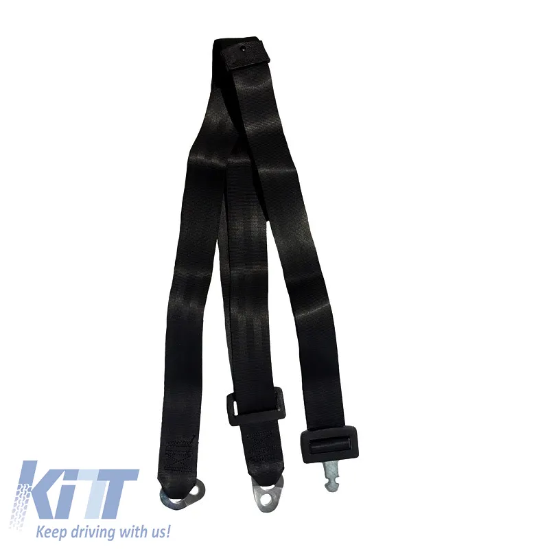 Seat Belt 3 Points With Crutch 55cm Auto GS 20604 4 Pieces