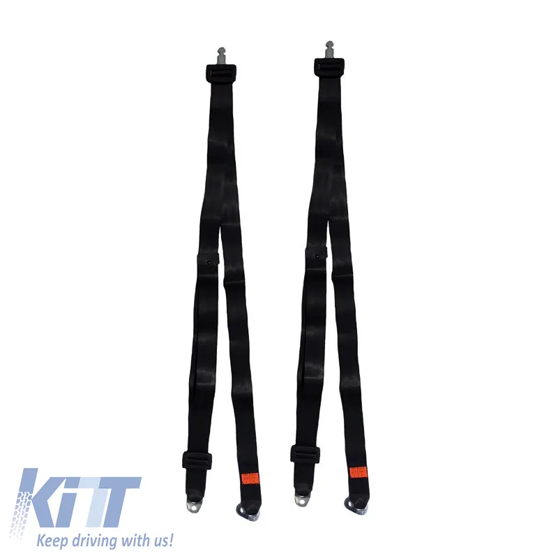 Seat Belt 3 Points With Crutch 55cm Auto GS 20604 4 Pieces