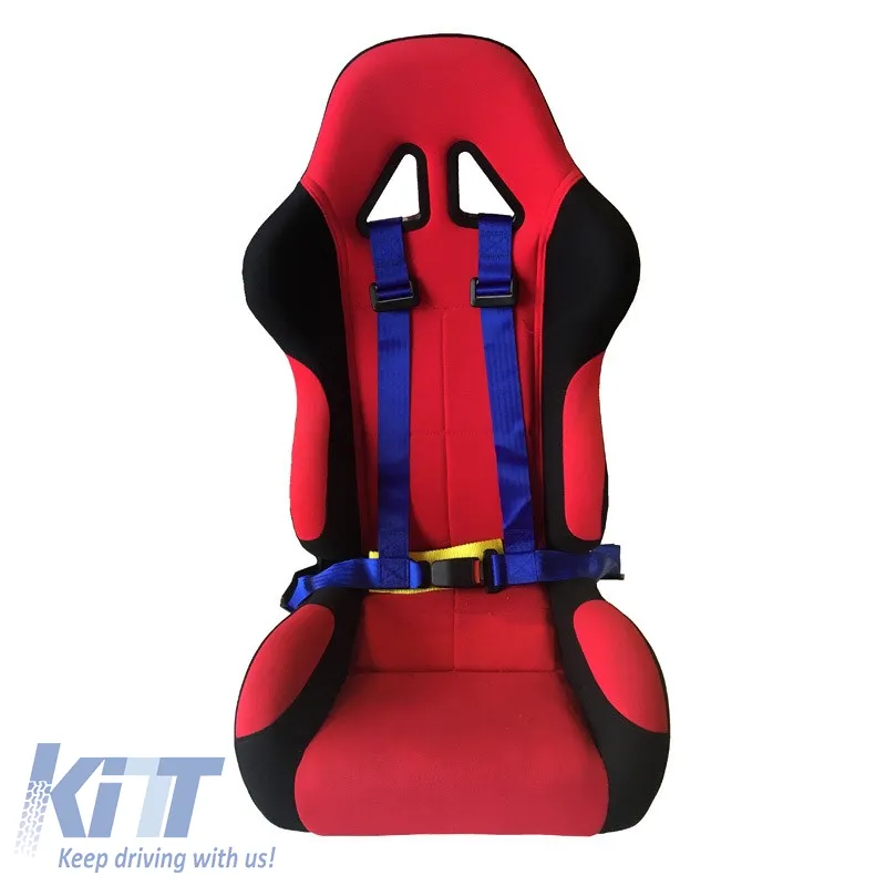 Seat Belt 4 Points Blue Color 1 Pc