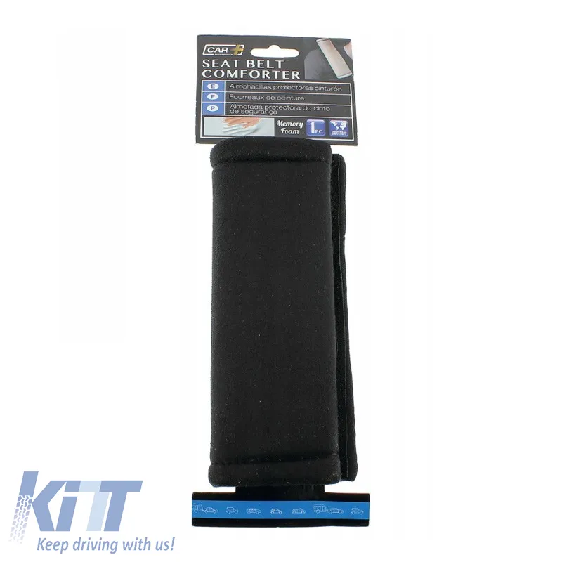 Seat Belt Cover Black 1 Pc ΜΒΕLΤ01