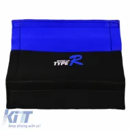 Seat Belt Cover Type-R Black / Blue 2 Pcs-image-6304332