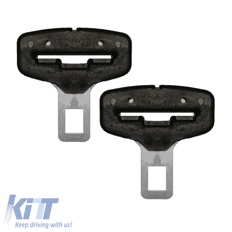 Seat Belt Deactivate Universal Black 2 Pcs