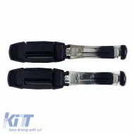 Seat Belt Stopper Black / Chrome Exspider EX001 2 Pcs-image-6303087
