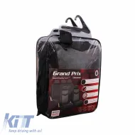 Seat Covers Grand Prix All In One Black-Grey Set Front-Rear 14 Pieces-image-6292409