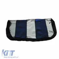 Seat Covers Smart Style Black-Blue Set Front-Rear 8 Pieces-image-6304244