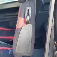 Seat Covers Sport All In One Black-Red Pair 4 Pieces-image-6292454