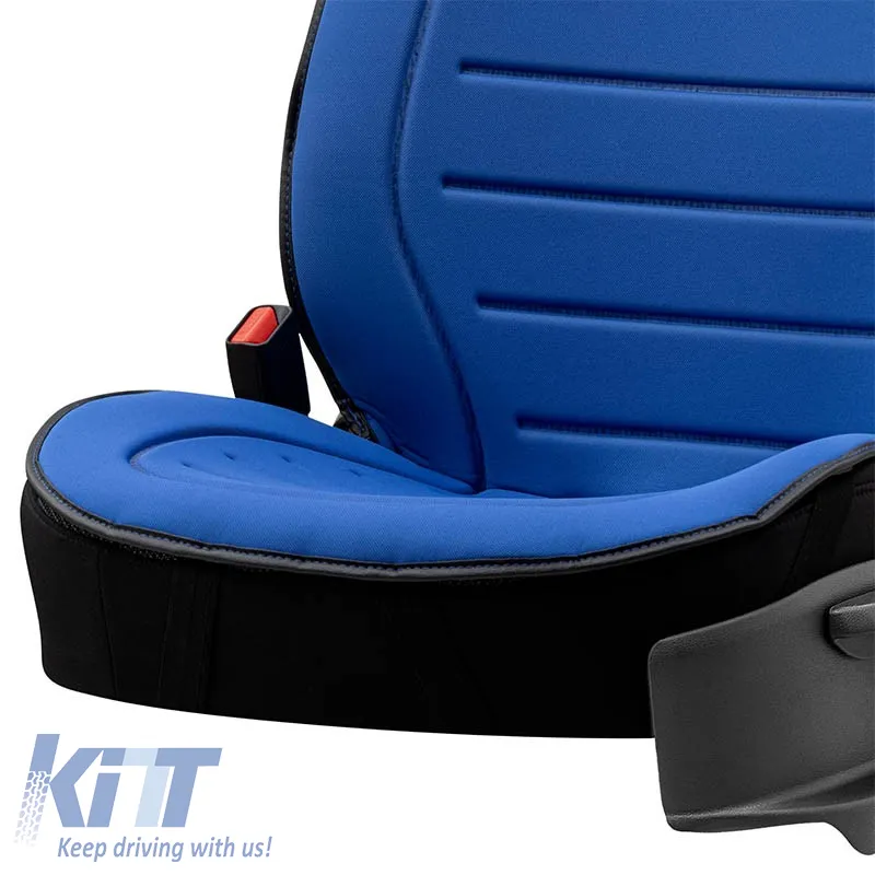 Seat Cushion suitable for Otom Active Line Fabric Lacoste Embossed Blue ACTL-105 1 Piece