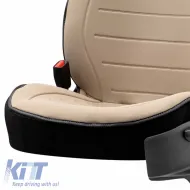 Seat Cushion suitable for Otom Active Line Fabric Lacoste Embossed Beige ACTL-103 1 Piece-image-6325944