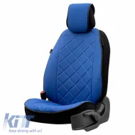 Seat Cushion suitable for Otom Active Pro Fabric Lacoste Embossed Blue ACTP-105 1 Piece-image-6305145