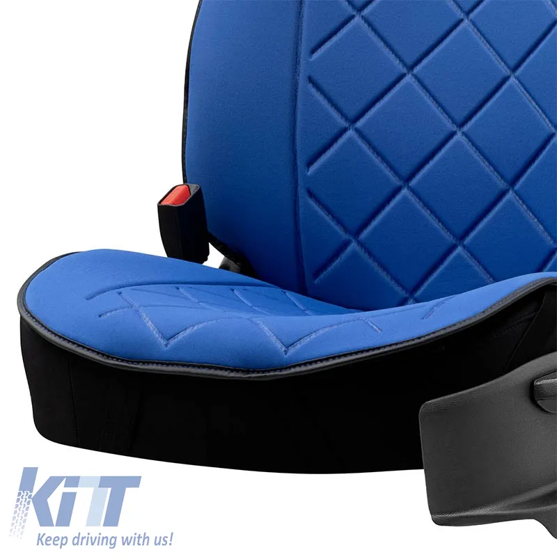 Seat Cushion suitable for Otom Active Pro Fabric Lacoste Embossed Blue ACTP-105 1 Piece
