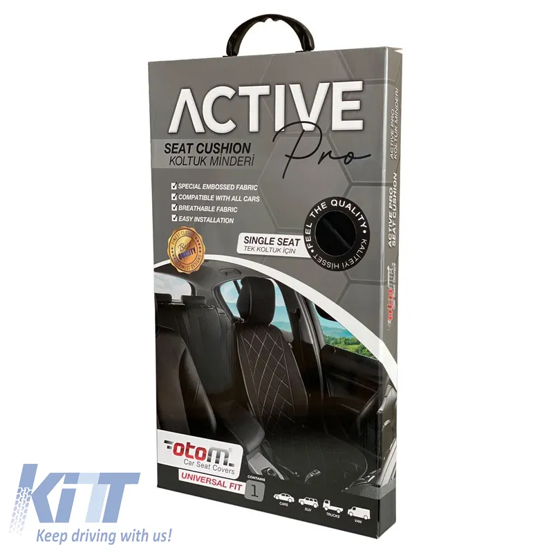 Seat Cushion suitable for Otom Active Pro Fabric Lacoste Embossed Blue ACTP-105 1 Piece