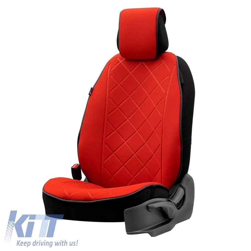 Seat Cushion suitable for Otom Active Pro Fabric Lacoste Embossed Red ACTP-104 1 Piece
