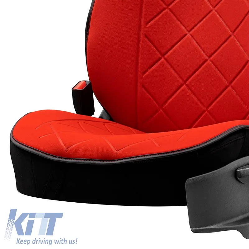 Seat Cushion suitable for Otom Active Pro Fabric Lacoste Embossed Red ACTP-104 1 Piece