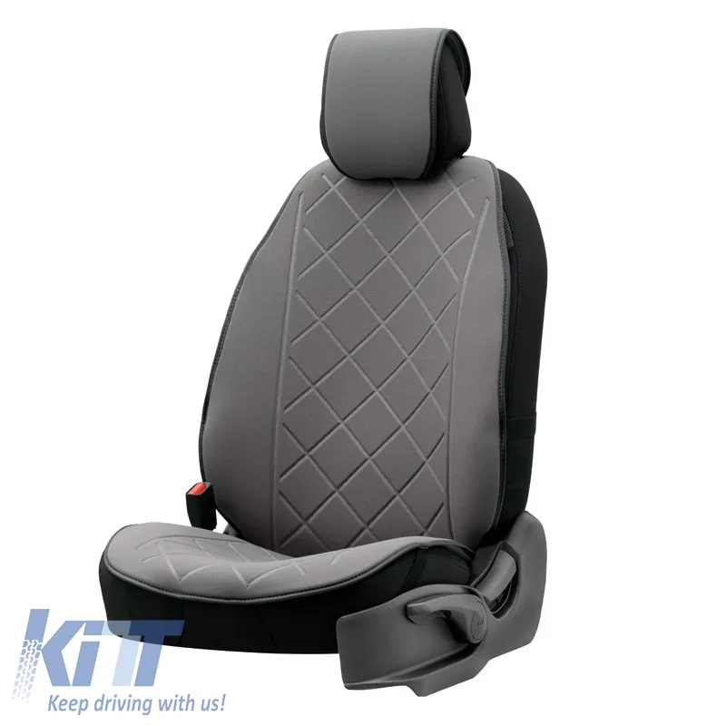 Seat Cushion suitable for Otom Active Pro Fabric Lacoste Embossed Grey ACTP-102 1 Piece