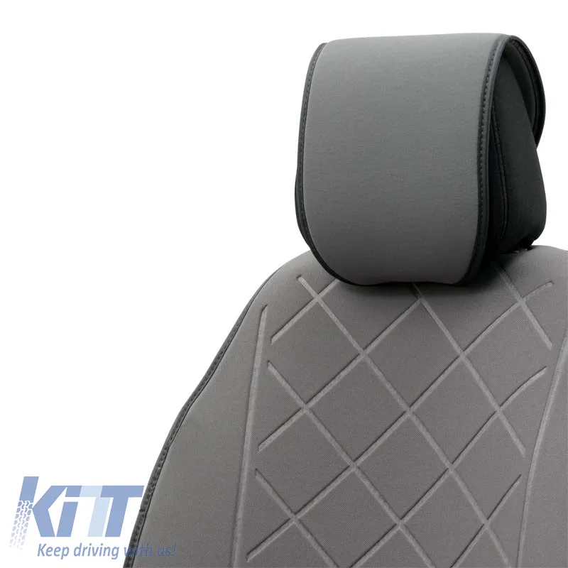 Seat Cushion suitable for Otom Active Pro Fabric Lacoste Embossed Grey ACTP-102 1 Piece