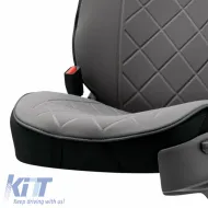 Seat Cushion suitable for Otom Active Pro Fabric Lacoste Embossed Grey ACTP-102 1 Piece-image-6305168