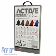 Seat Cushion suitable for Otom Active Pro Fabric Lacoste Embossed Grey ACTP-102 1 Piece-image-6305171