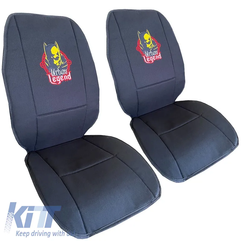 Seat Cushions Double Face Canvas DC Comics Batman Urban Legend Red / Black 2 Pcs