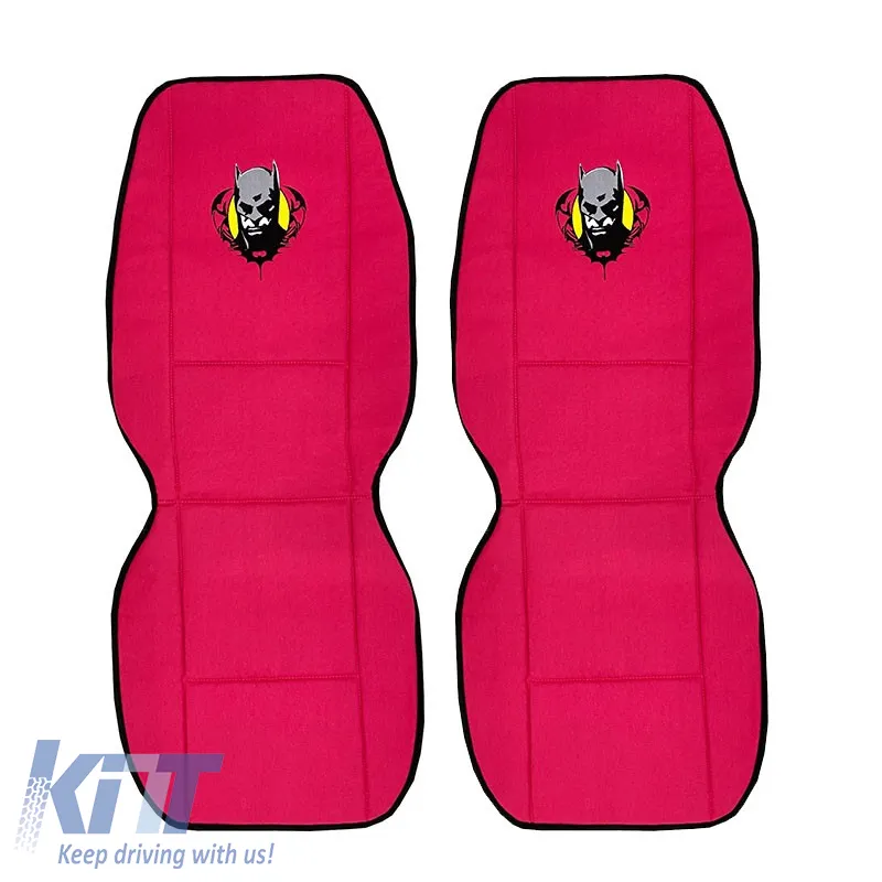Seat Cushions Double Face Canvas DC Comics Batman Urban Legend Red / Black 2 Pcs