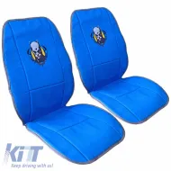 Seat Cushions Double Face Canvas DC Comics Batman Urban Legend Blue / Grey 2 Pcs-image-6302559
