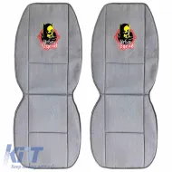 Seat Cushions Double Face Canvas DC Comics Batman Urban Legend Blue / Grey 2 Pcs-image-6302563