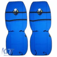 Seat Cushions Double Face Canvas DC Comics Batman Urban Legend Blue / Grey 2 Pcs-image-6302564