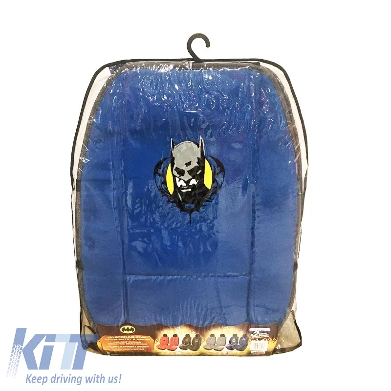 Seat Cushions Double Face Canvas DC Comics Batman Urban Legend Blue / Grey 2 Pcs