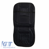 Seat Front Cushion ''Camouflage'' 100% Leather Brown-Black 1 Piece 11049-image-6306116