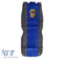 Seat Front Cushions 100% Towel Taz WB Blue/Grey 2 Pieces 2756-39-image-6306497