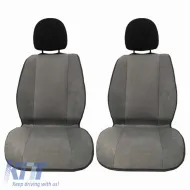 image-20-Seat Front Cushions Alcadara Gray Super Fresh 2 Pieces