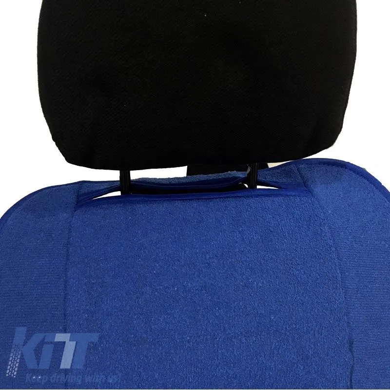 Seat Front Cushions Towel Super Fresh Blue 2 Pieces