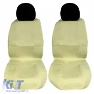 image-30-Seat Front Cushions Towel Super Fresh Light Green 2 Pieces