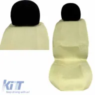 Seat Front Cushions Towel Super Fresh Light Green 2 Pieces-image-6295804