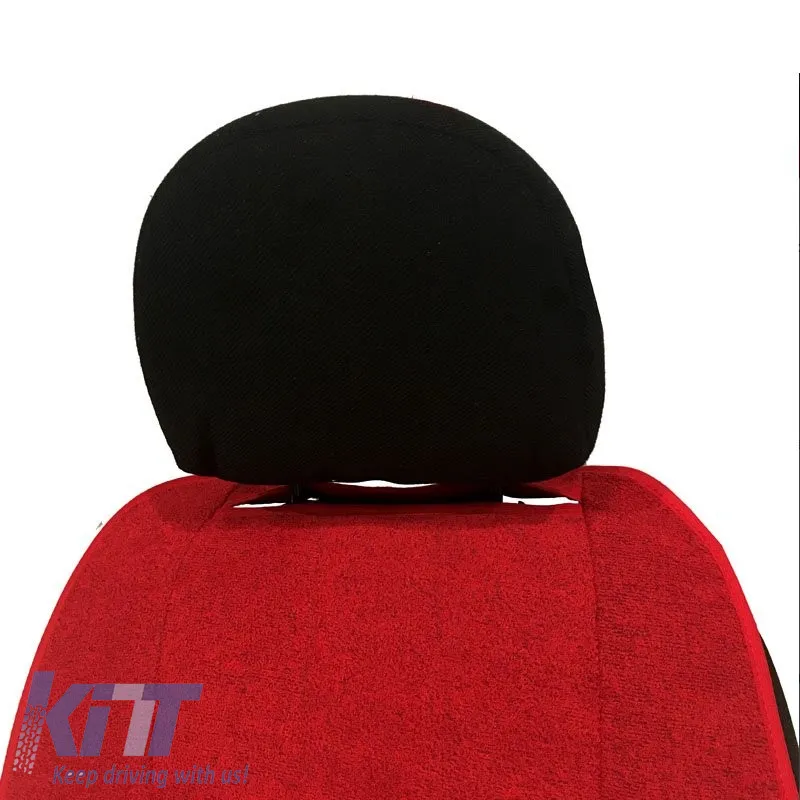 Seat Front Cushions Towel Super Fresh Red 2 Pieces