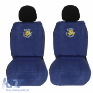 Seat Front Cushions Towel Tweety Blue 2 Pieces