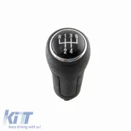 image-56-Sebességváltó gomb fekete Audi A3 8L, 8P / A4 B5, B6, B7 / A6 4F / TT 8N 5 sebességes GK0232